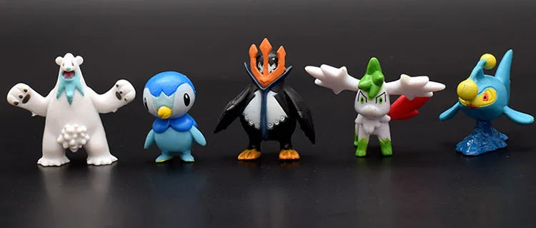 Kit Mini Action Figures Pokémon 24PCS (2.5cm-3cm) | TAKARA TOMY