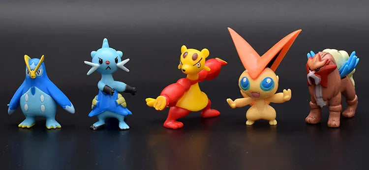 Kit Mini Action Figures Pokémon 24PCS (2.5cm-3cm) | TAKARA TOMY