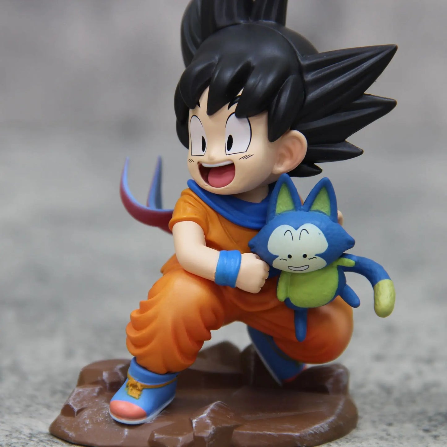 Action Figure Dragon Ball Pequeno Goku Modelo de PVC 10cm