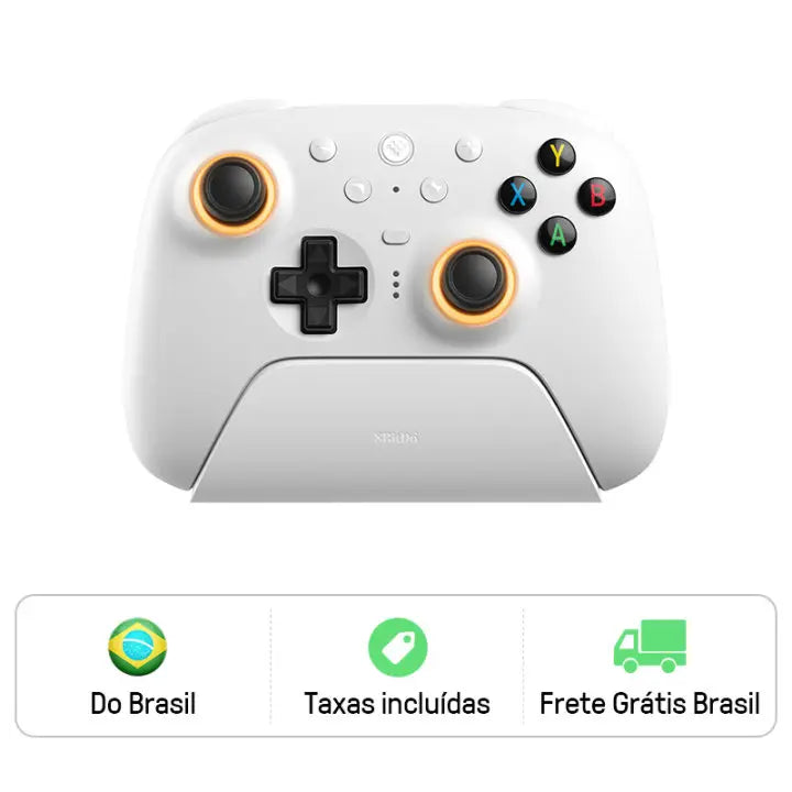 8BitDo Ultimate 2 Wireless Controle Gamer para PC & Android com TMR Motion Control, 8Speed