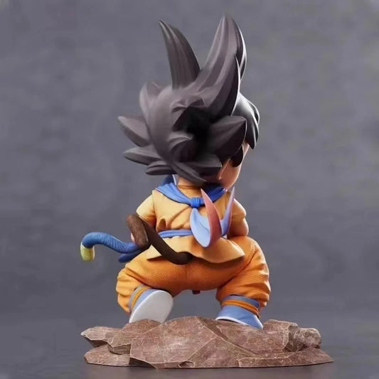 Action Figure Dragon Ball Pequeno Goku Modelo de PVC 10cm