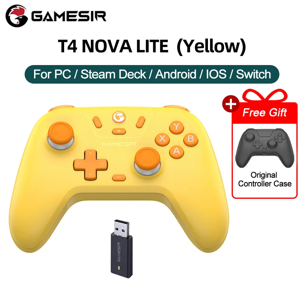 Controle GameSir Nova Lite PC Nintendo Switch Switch 2 Steam Android iOS Phone