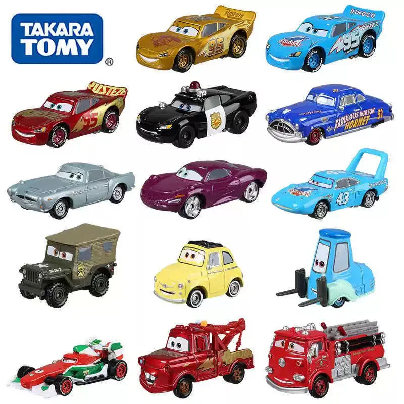 Action Figure Carros Disney Escala 1:64 | TAKARA TOMY