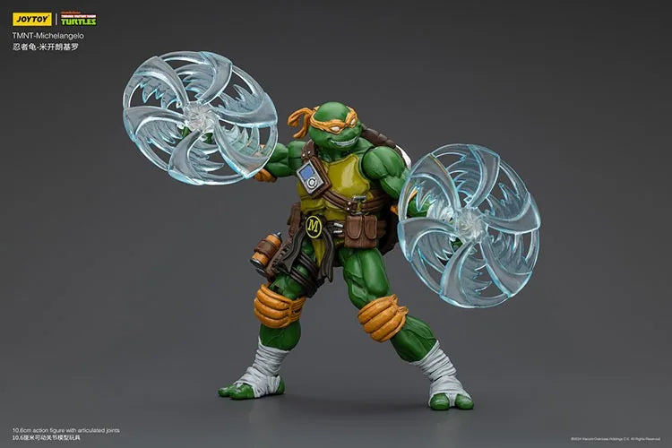 Action Figure Tartarugas Ninja Michelangelo | JOY TOY (18cm)