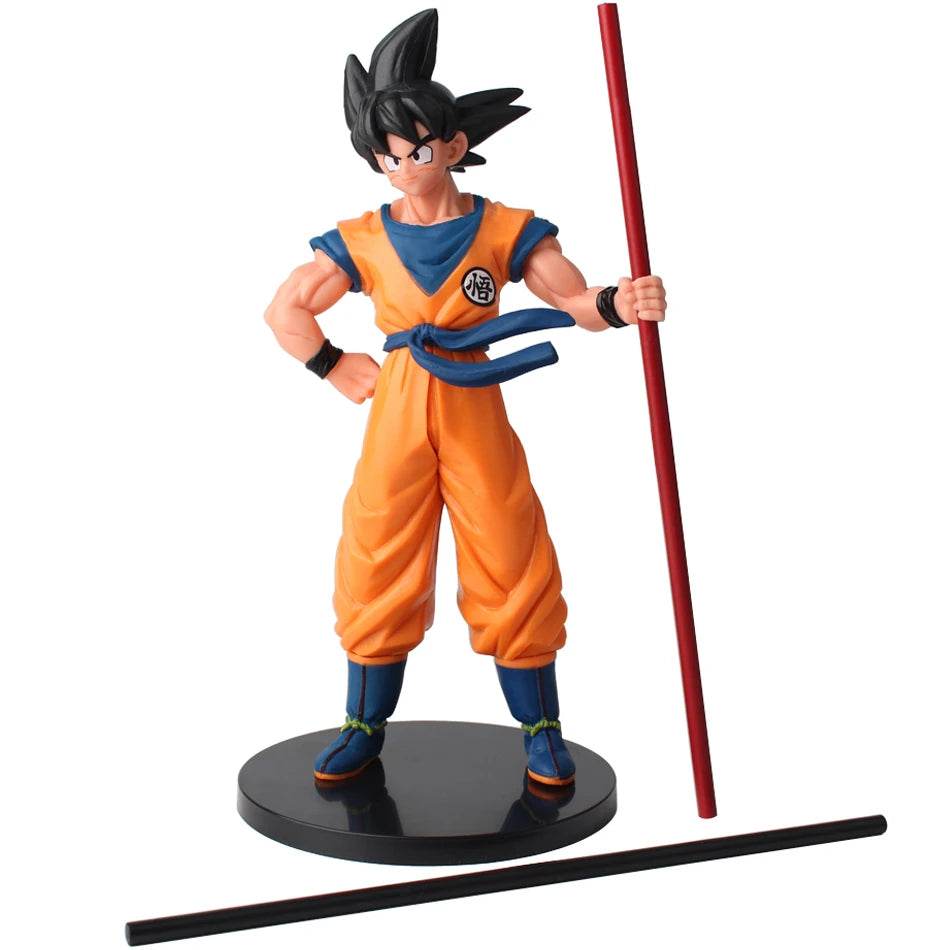 Action Figure Goku Super Saiyajin 22 cm DBZ colecionável