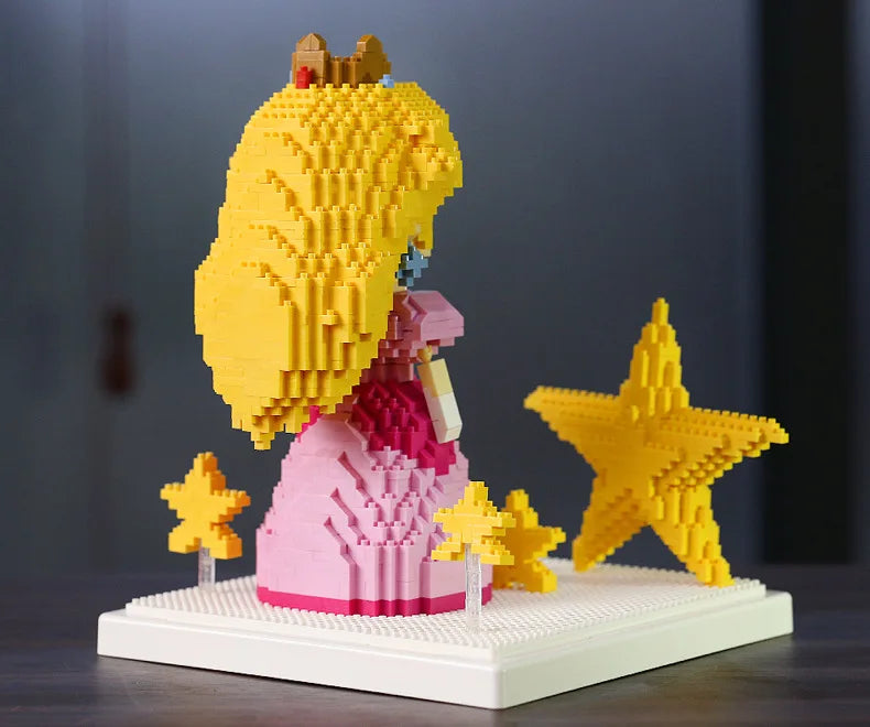 Quebra-Cabeça Blocos Princesa Peach Mario World | HEROCROSS (2508pcs)
