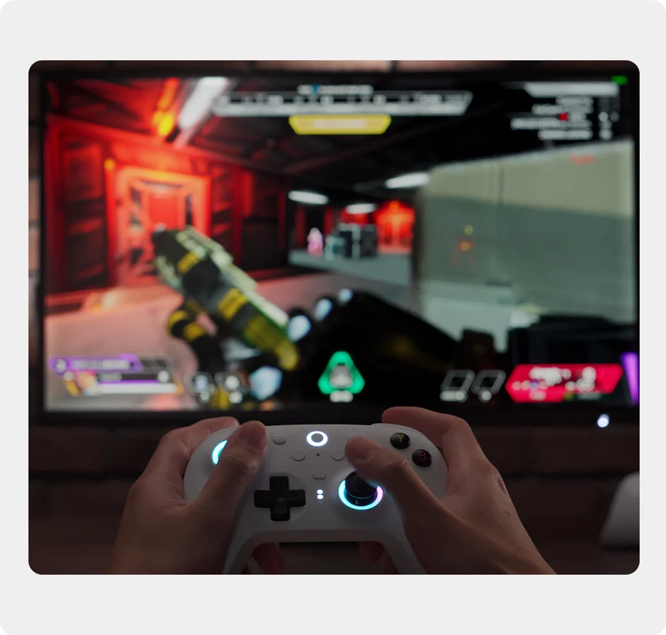 8BitDo Ultimate 2 Wireless Controle Gamer para PC & Android com TMR Motion Control, 8Speed