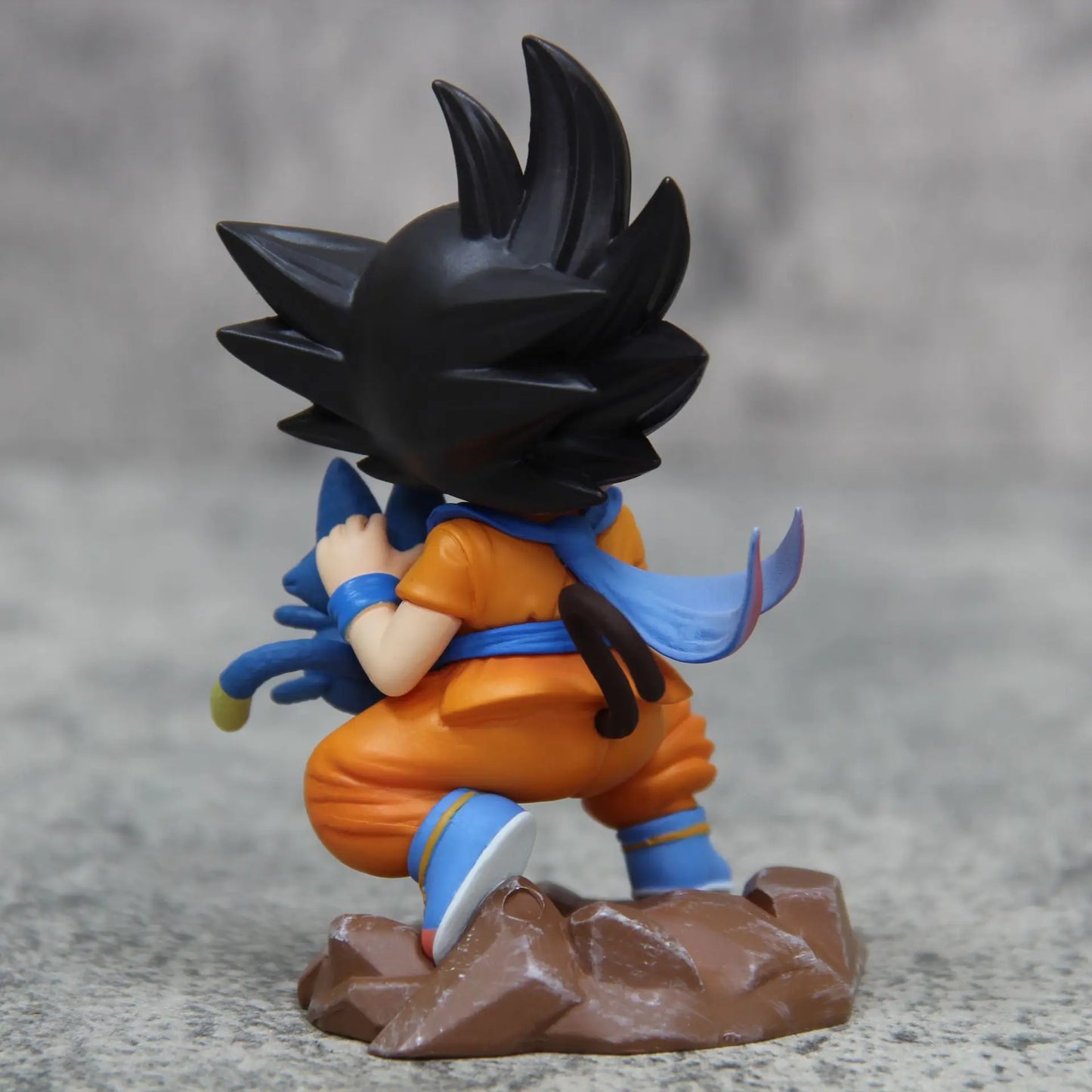 Action Figure Dragon Ball Pequeno Goku Modelo de PVC 10cm