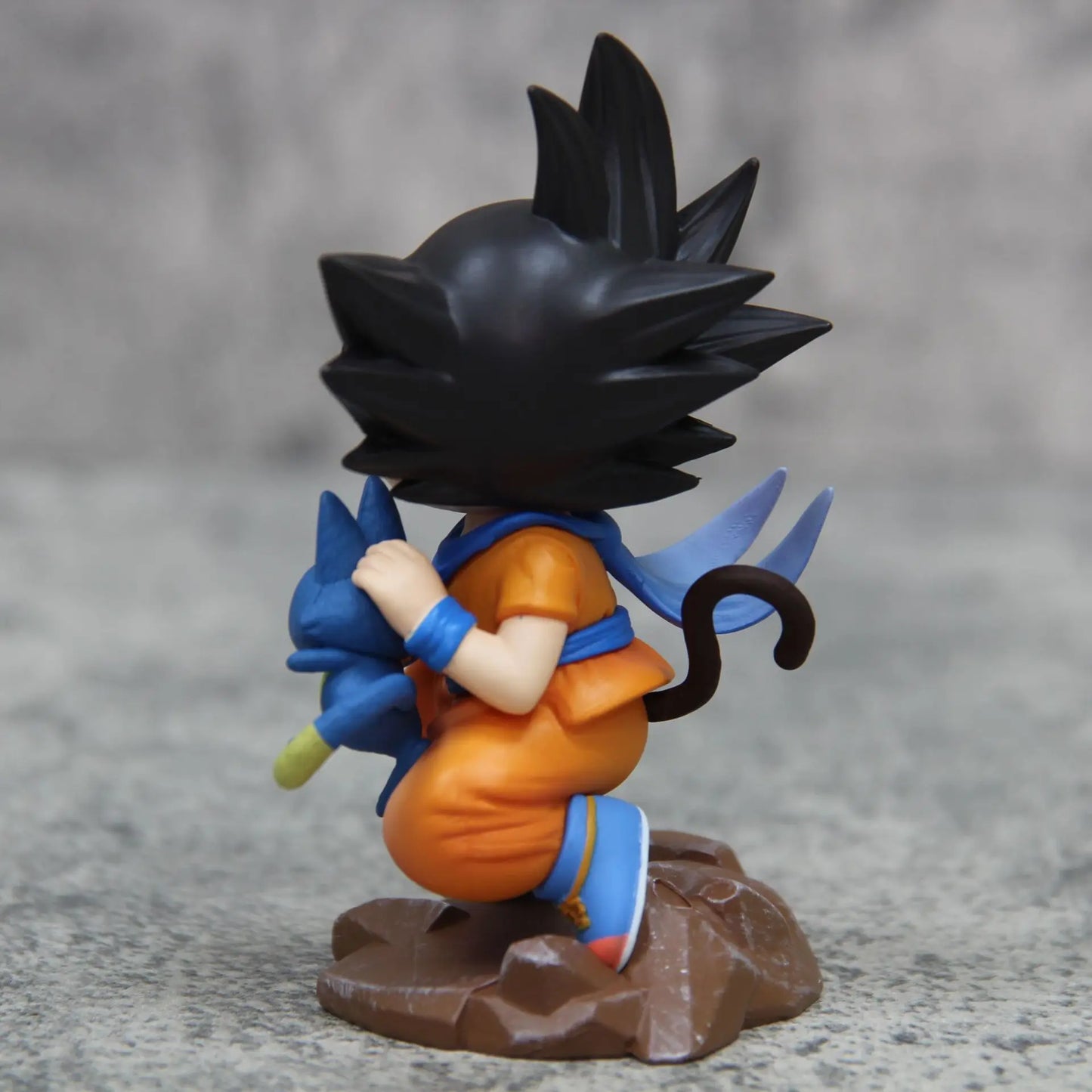 Action Figure Dragon Ball Pequeno Goku Modelo de PVC 10cm