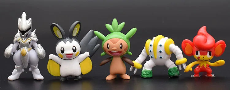 Kit Mini Action Figures Pokémon 24PCS (2.5cm-3cm) | TAKARA TOMY