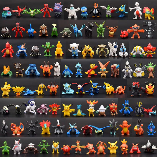 Kit Mini Action Figures Pokémon 24PCS (2.5cm-3cm) | TAKARA TOMY