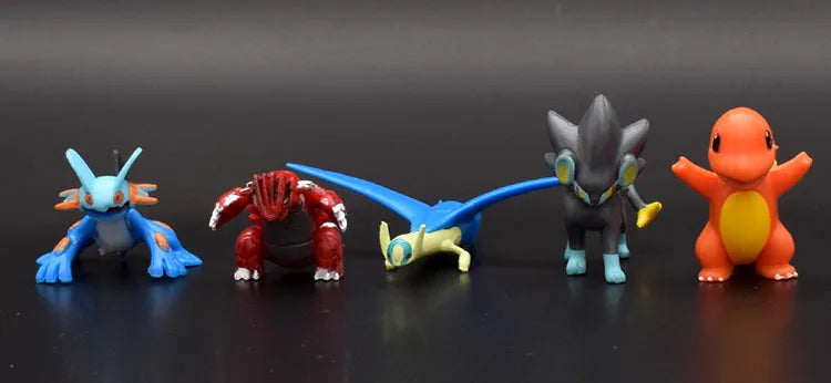 Kit Mini Action Figures Pokémon 24PCS (2.5cm-3cm) | TAKARA TOMY