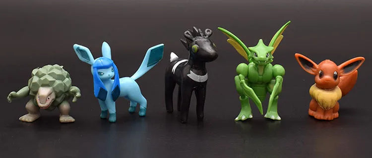 Kit Mini Action Figures Pokémon 24PCS (2.5cm-3cm) | TAKARA TOMY