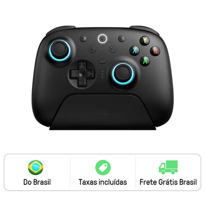8BitDo Ultimate 2 Wireless Controle Gamer para PC & Android com TMR Motion Control, 8Speed