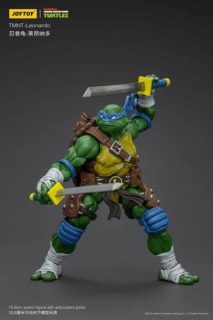Action Figure Tartarugas Ninja Leonardo | JOY TOY (18cm)