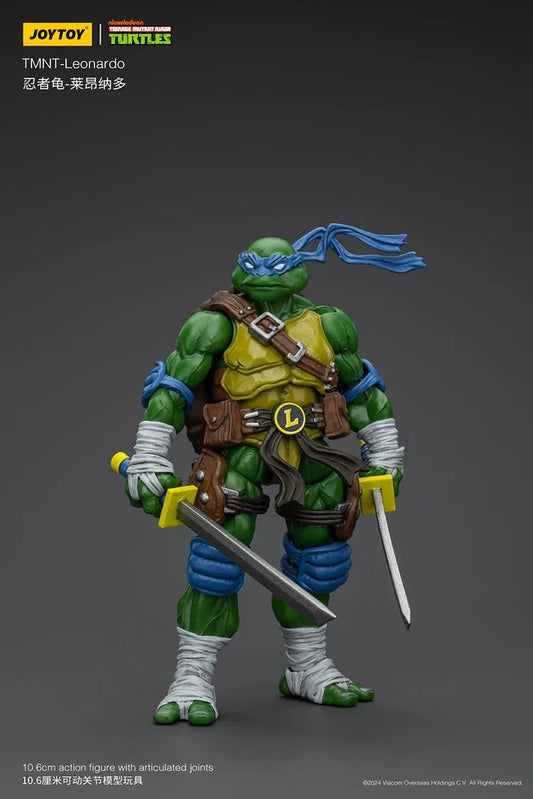 Action Figure Tartarugas Ninja Leonardo | JOY TOY (18cm)