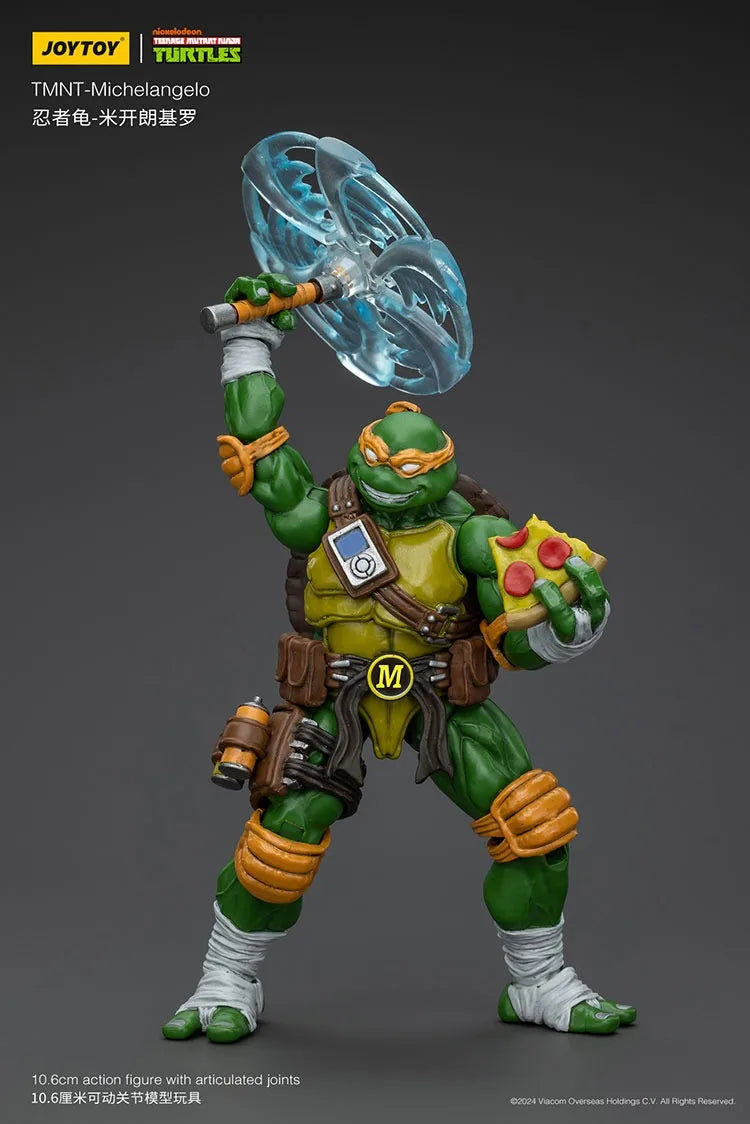 Action Figure Tartarugas Ninja Michelangelo | JOY TOY (18cm)
