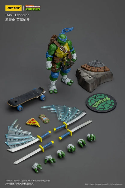 Action Figure Tartarugas Ninja Leonardo | JOY TOY (18cm)