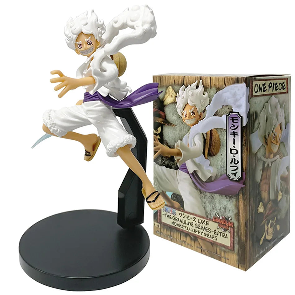 Action Figure One Piece Monkey D. Luffy Nika 12cm PVC