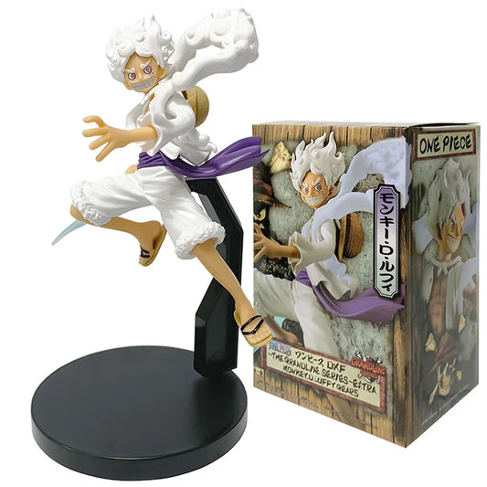 Action Figure One Piece Monkey D. Luffy Nika 12cm PVC
