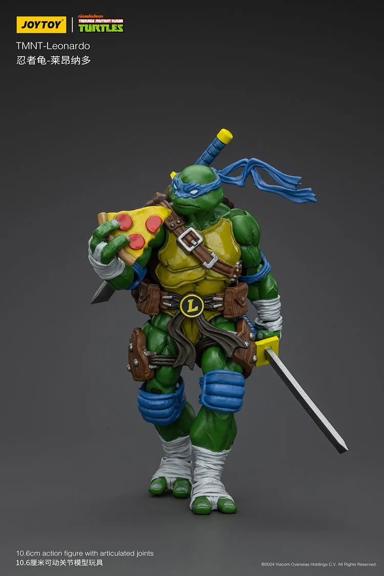 Action Figure Tartarugas Ninja Leonardo | JOY TOY (18cm)