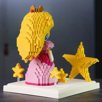 Quebra-Cabeça Blocos Princesa Peach Mario World | HEROCROSS (2508pcs)