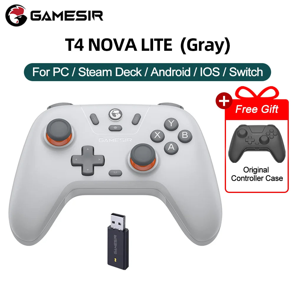 Controle GameSir Nova Lite PC Nintendo Switch Switch 2 Steam Android iOS Phone