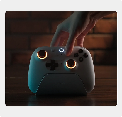 8BitDo Ultimate 2 Wireless Controle Gamer para PC & Android com TMR Motion Control, 8Speed