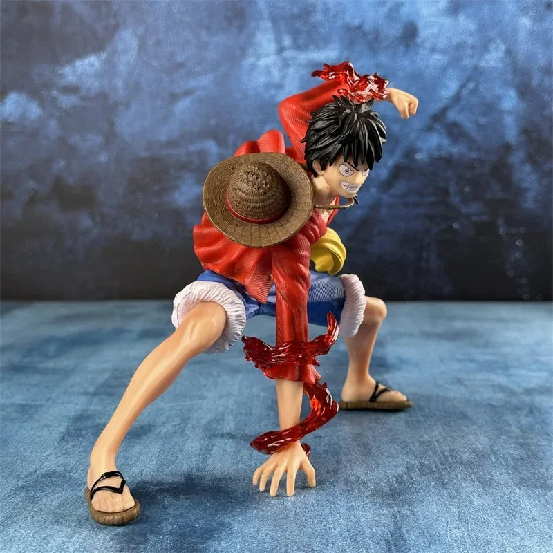 Action Figure One Piece Monkey D. Luffy  PVC 18cm BANDAI