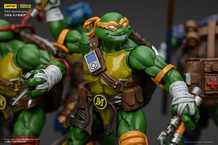 Action Figure Tartarugas Ninja Michelangelo | JOY TOY (18cm)