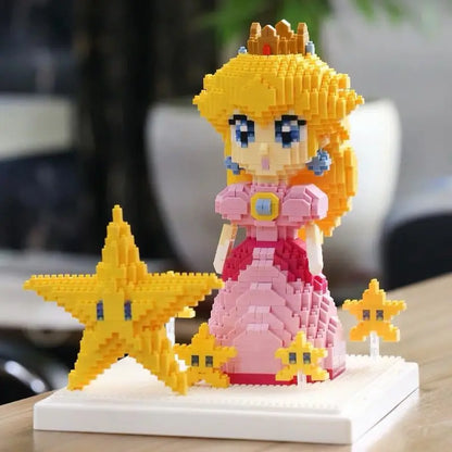 Quebra-Cabeça Blocos Princesa Peach Mario World | HEROCROSS (2508pcs)