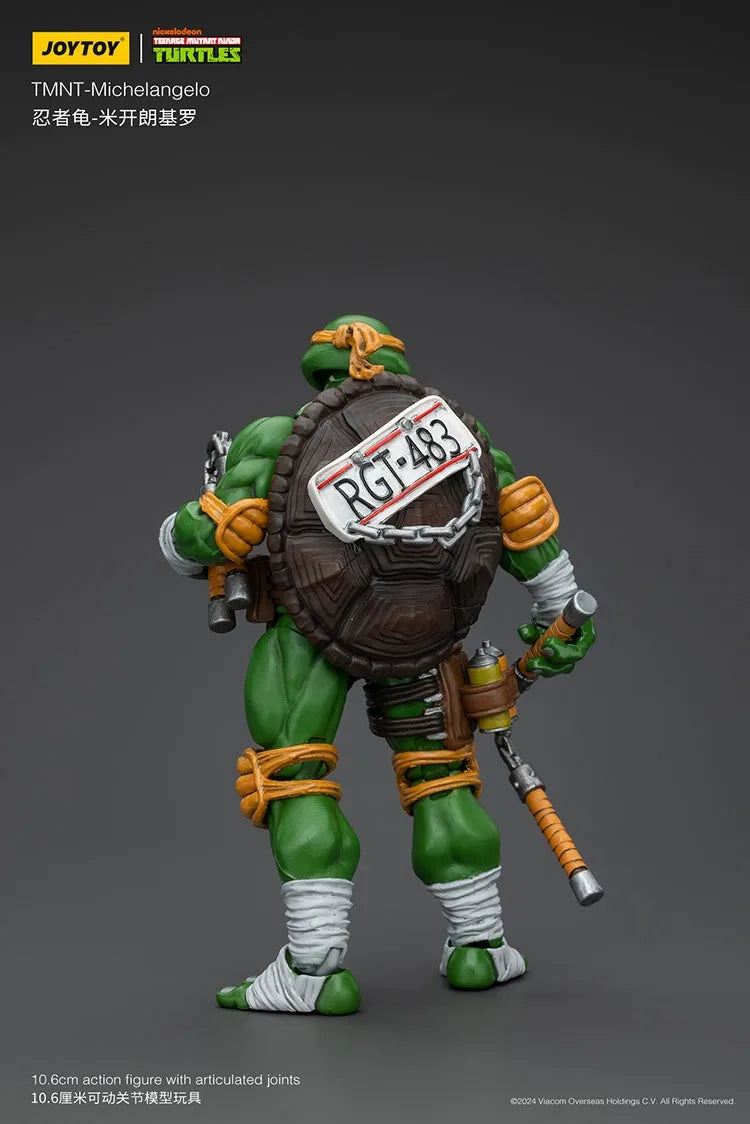 Action Figure Tartarugas Ninja Michelangelo | JOY TOY (18cm)