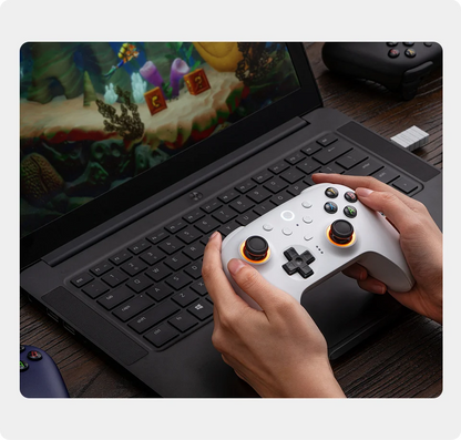 8BitDo Ultimate 2 Wireless Controle Gamer para PC & Android com TMR Motion Control, 8Speed