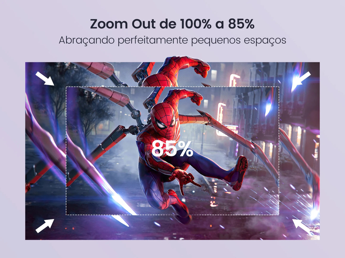 Wimius Projector FullHD 1080P 300 ANSI Android 11 Wifi Bluetooth Projetor Portátil