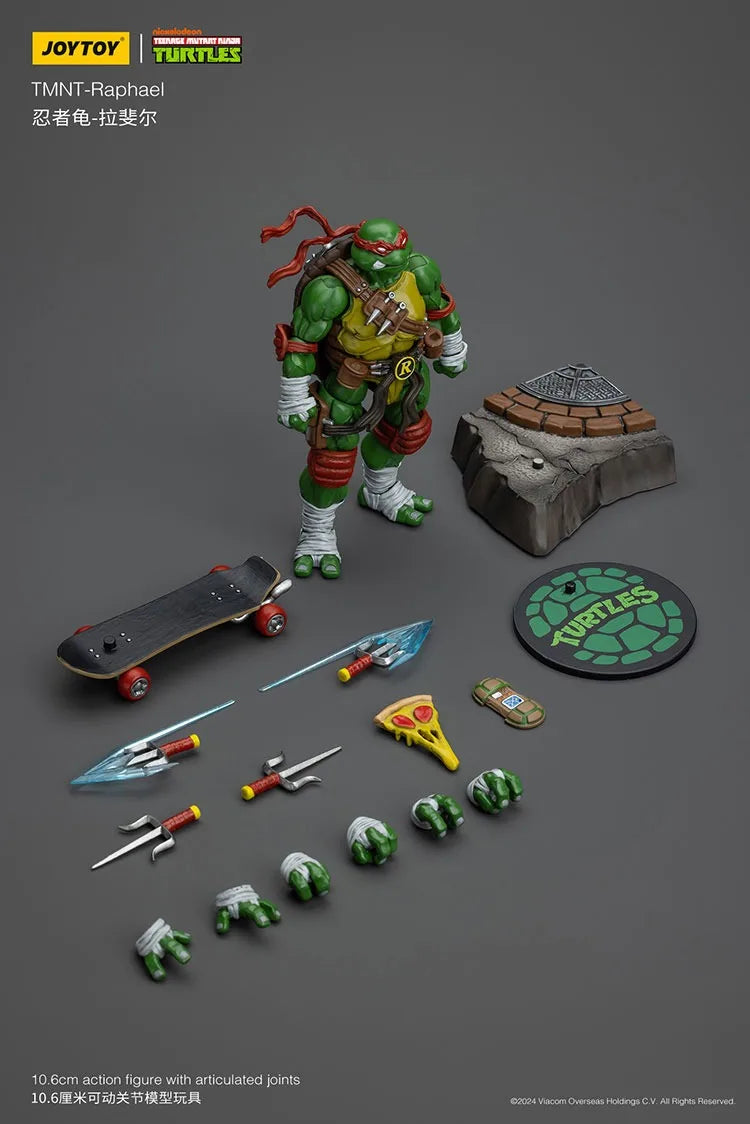 Action Figure Tartarugas Ninja Raphael | JOY TOY (18cm)