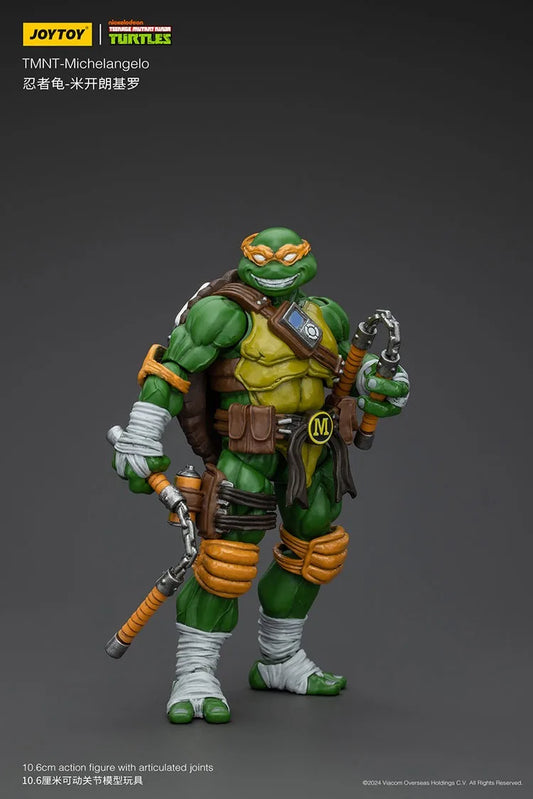 Action Figure Tartarugas Ninja Michelangelo | JOY TOY (18cm)