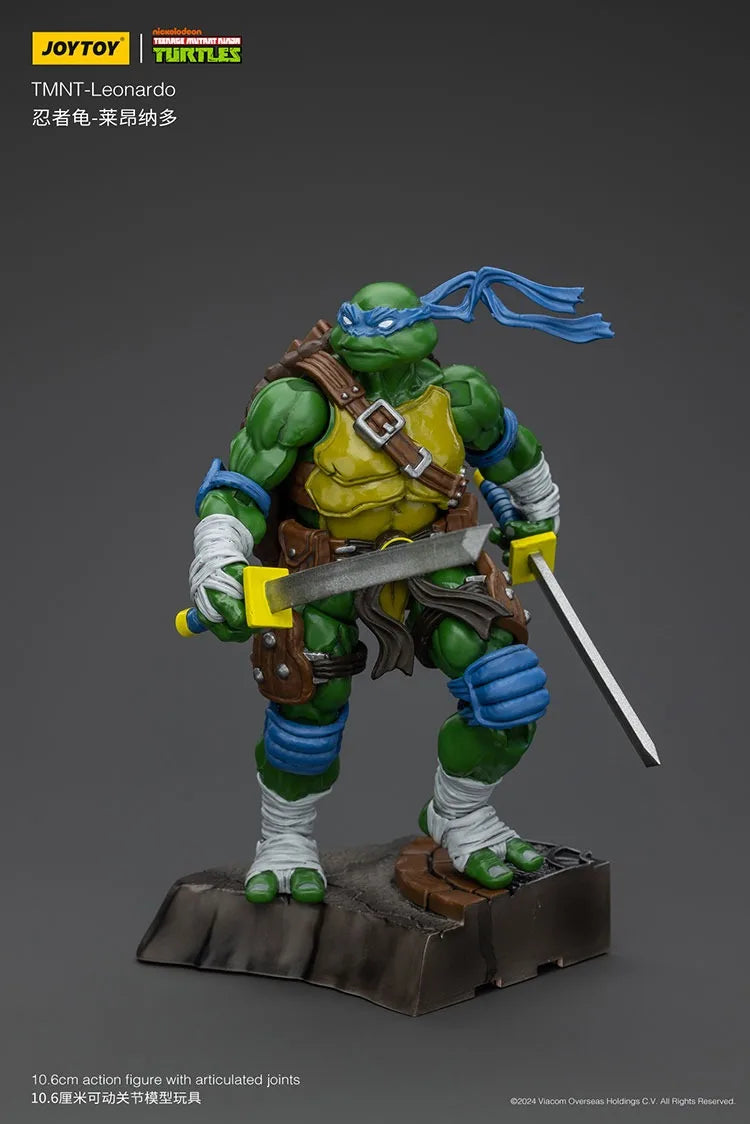 Action Figure Tartarugas Ninja Leonardo | JOY TOY (18cm)