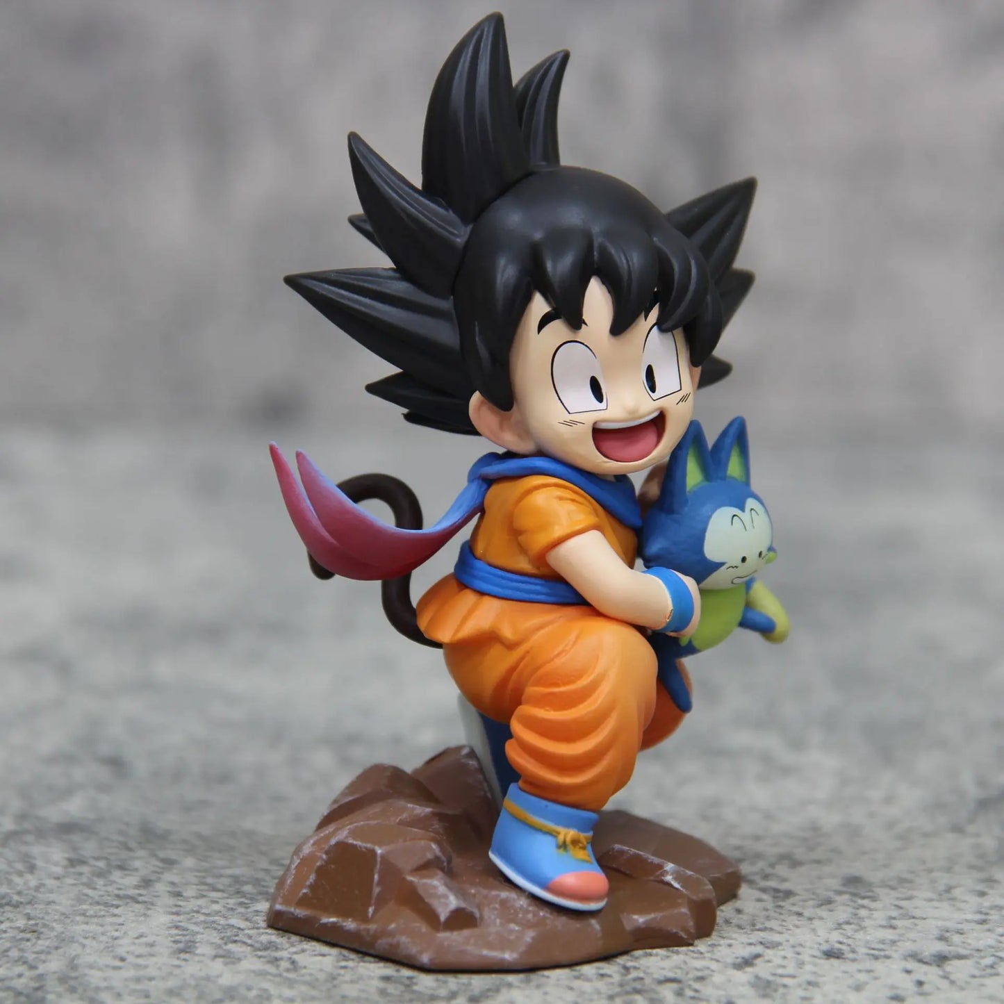 Action Figure Dragon Ball Pequeno Goku Modelo de PVC 10cm