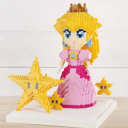 Quebra-Cabeça Blocos Princesa Peach Mario World | HEROCROSS (2508pcs)