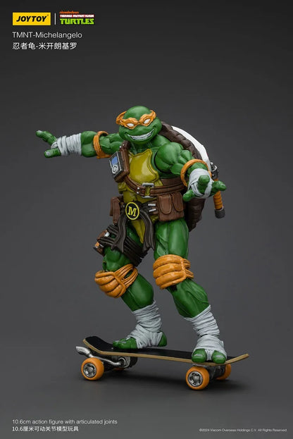 Action Figure Tartarugas Ninja Michelangelo | JOY TOY (18cm)