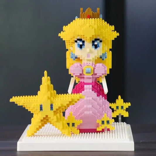 Quebra-Cabeça Blocos Princesa Peach Mario World | HEROCROSS (2508pcs)