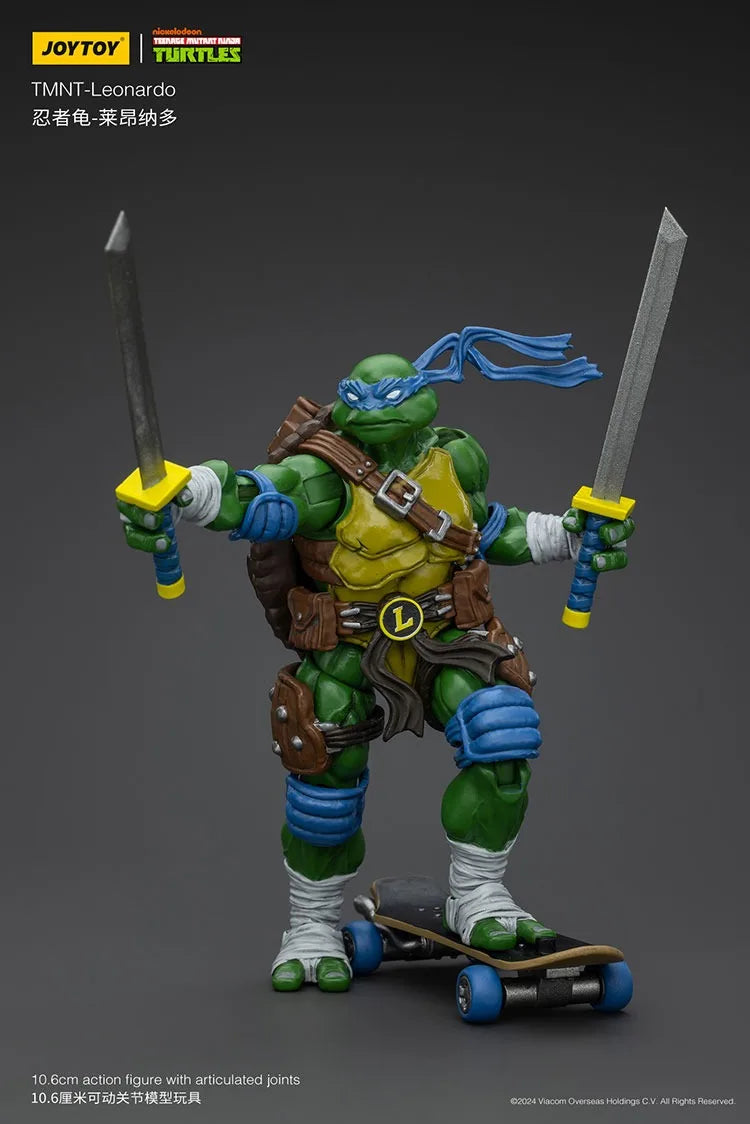 Action Figure Tartarugas Ninja Leonardo | JOY TOY (18cm)