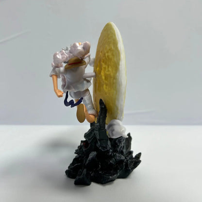 Action Figure One Piece Luffy Gear 5 Lua | BANDAI  (14cm)